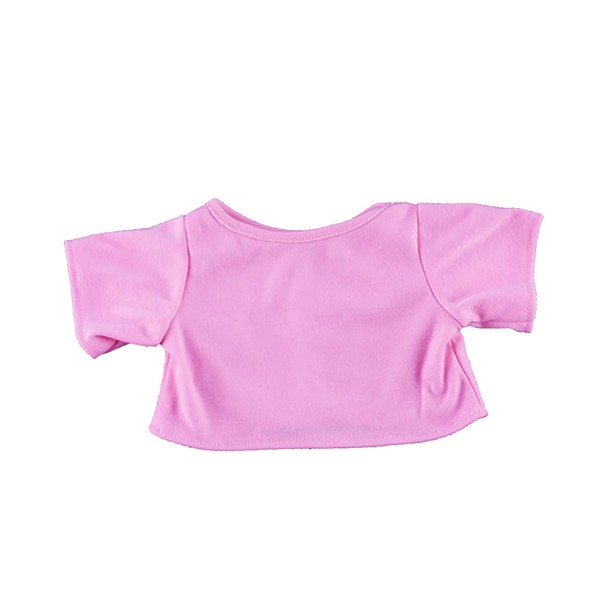 Pink T-Shirt Outfit Teddy Bear Clothes Fits Most 14"-18" Build-a-Bear