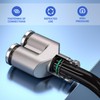 Bwintech Pack of 2 12 mm 3-way Y-splitter with plug-in