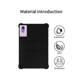 for Plimpton PlimPad P2 Tablets Case 10 inch,BOVUGAC Soft Silicone Adjustable Stand Shockproof Kids Friendly for Plimpton PlimPad P2 Tablets(Black)