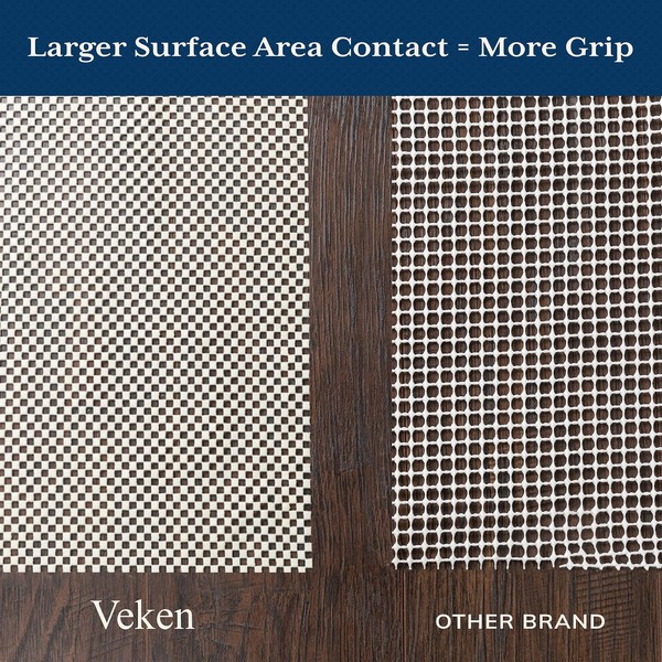 Veken Veken 8x11 Ft Rug Pad Gripper for Hardwood Floors,