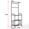 Plant Stand Indoor Outdoor Heavy Duty Metal - 56.4" Tall