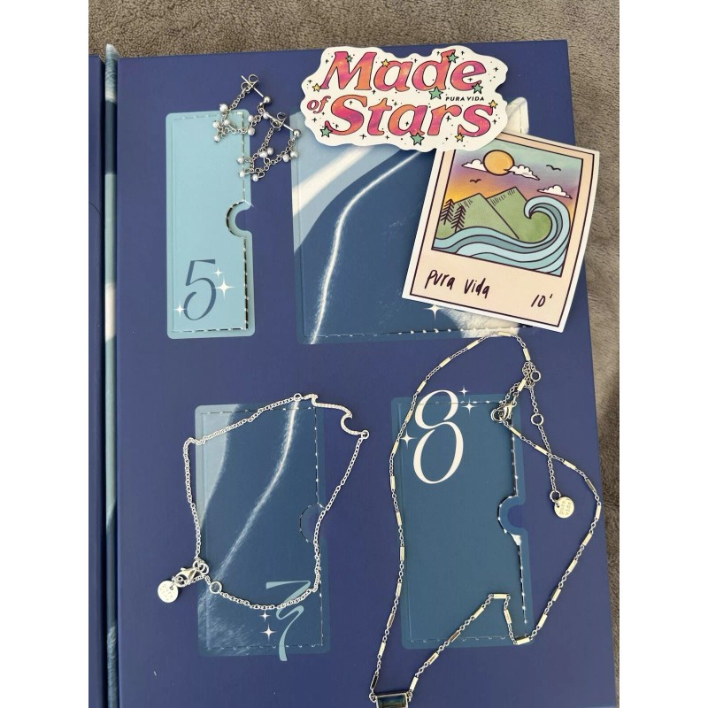 Pura Vida 8 Night Advent Calendar Sealed NIB! Blue Friendship