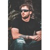 Birdz Eyewear Oriole Padded Motorcycle Riding Sunglasses Black Frame with