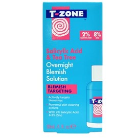 T-Zone Salicylic Acid & Tea Tree Overnight Blemish Solution (30ml)