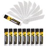 DOWELL 18mm Snap Off Blades SK5 Utility Knife Retractable Blades