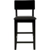 Linon Torino 24 In Contemporary Counter Stool