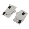 1Pair USB Heated Gloves Adjustable Temperature Electric Heated Gloves for