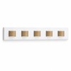 Wall Mounted Sunglasses Organizer for Eyewear Storage – Wooden Glasses