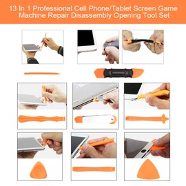 Kit de Reparación de Electrónica, Smartphone, Computadora Y Tableta, Kit de Reparación de Herramienta de Palanca de Apertura de Electrónica Profesional para Mantenimiento de Electrónica