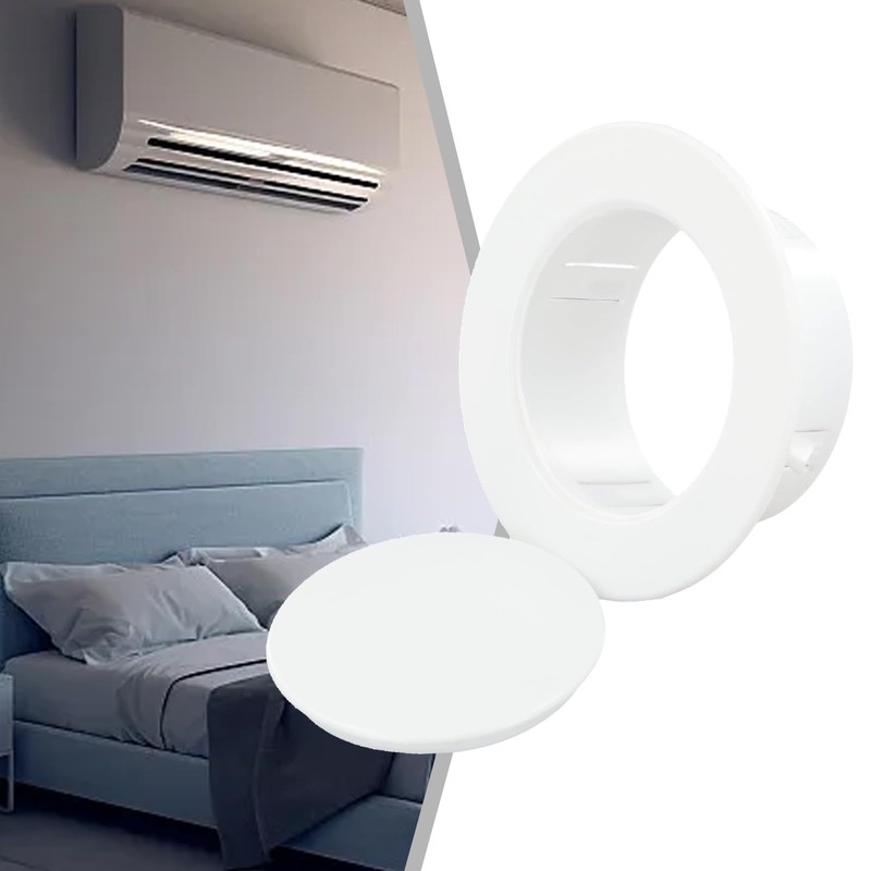 40-100mm OD Hole Ceiling Cover Plate Round Electric Cover Blank