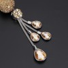 OTOSTAR Bling Crystal Ball and Drops Car Hanging Accessories, Car