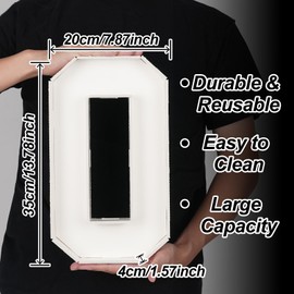 HILAVO Charcuterie Letters ONE, 3PCS 13.7" Fillable ONE Shaped Charcuterie Board Letters Paper Mache Cardboard Letters Trays for 1st Birthday Party Anniversary Baby Shower Decorations