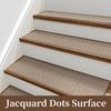 RESARE Stair Treads Non Slip Indoor, Square Carpet Stair Treads