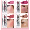 GL-Turelifes Blush Stick Blush Cream Moisturizing, Highlighter&Trimming Rouge Pen, Glow