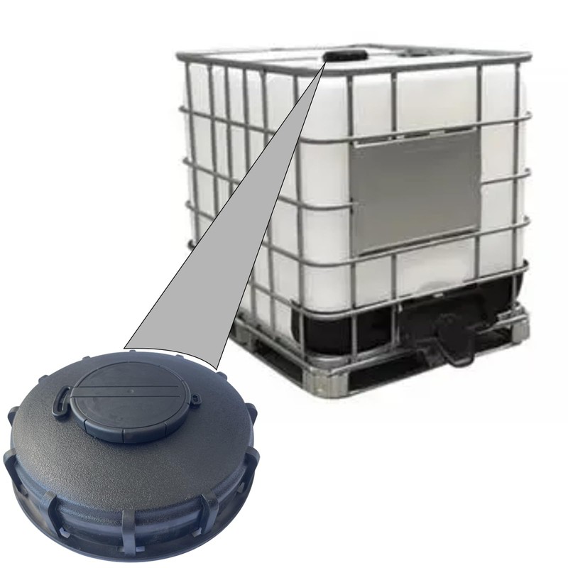 IBC Tote Lid Cover with Gasket, 6.5" IBC Tank Leak-Proof