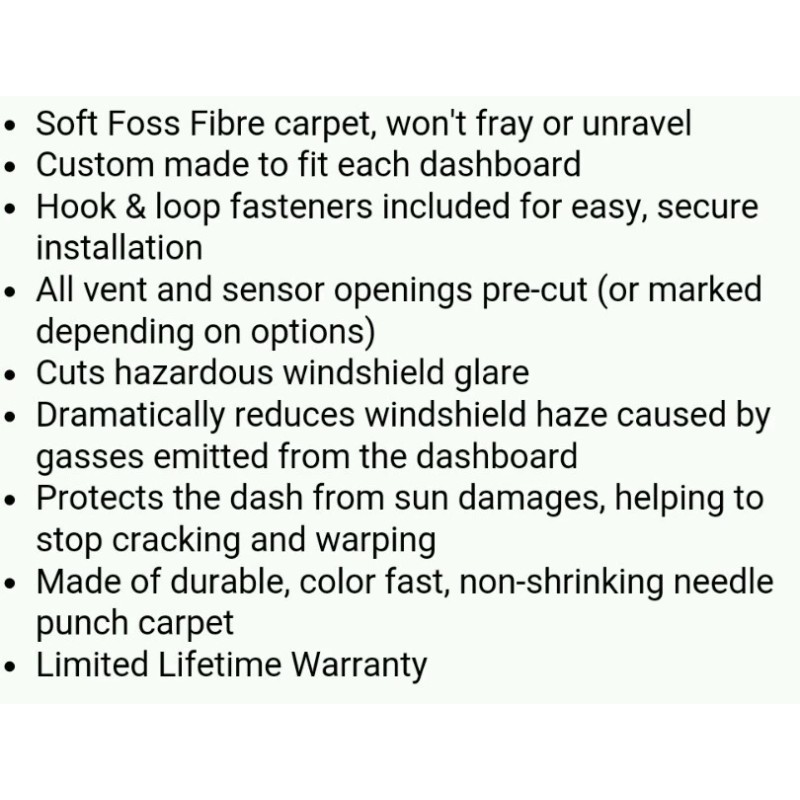 C & R DASH COVER 1999-2000-2001