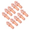 10Pcs Welding Contact Tip Submerged Copper Arc Nozzle Accessory M12