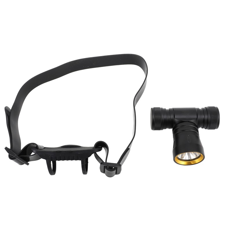 Diving Headlamp 8000LM 3 Lighting Modes 100m Waterproof Aluminum Alloy