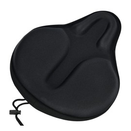 Roysmart Comfortable Bicycle Saddle Men & Women, Extra Wide Soft Gel Bicycle Saddle, Universal Replacement Bicycle Seat for City Bike, Road Bike, MTB, Ebike, Exercise Bike