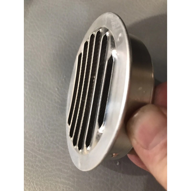 Air Vent 3” stainless steel air vent grille cover with