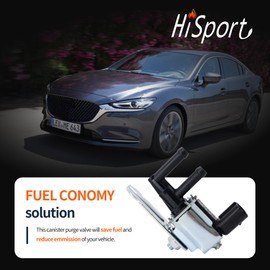 Hisport Válvula de purga de recipiente EGR Interruptor de solenoide de aspiradora VSV 911-706 compatible con MAZDA reemplaza 911-706 K5T48279 Z504-18-741A