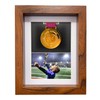 heizi Medal Award Photo Frame Display Case Medal Award Photo