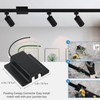 Hiiglxii 6-Light LED Track Lighting Kit with 6.6FT H Track