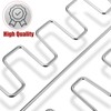 8 Pcs Chicken Leg and Wing Rack for Grill 14