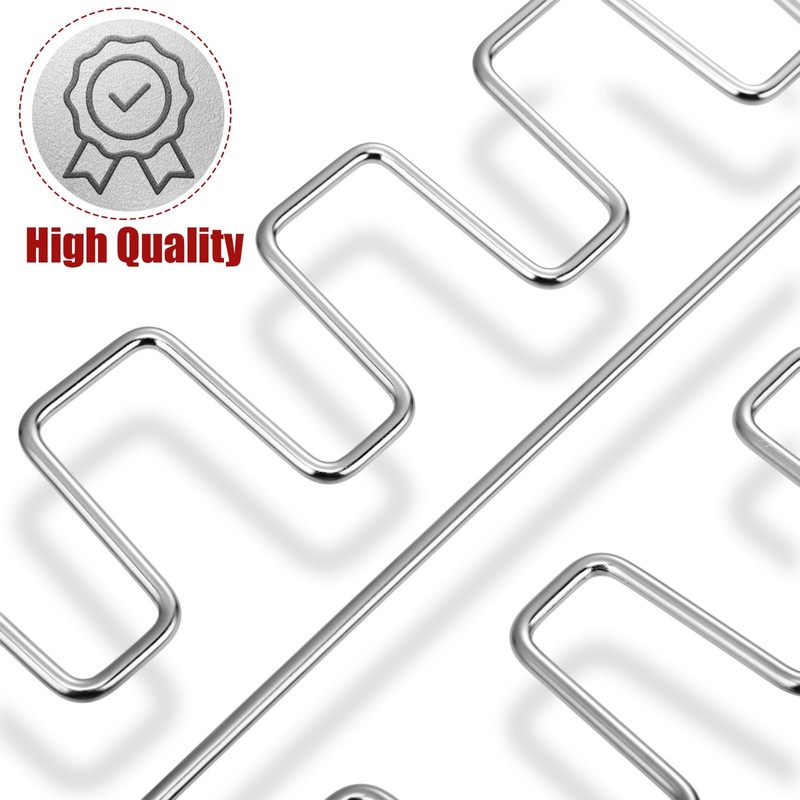 8 Pcs Chicken Leg and Wing Rack for Grill 14