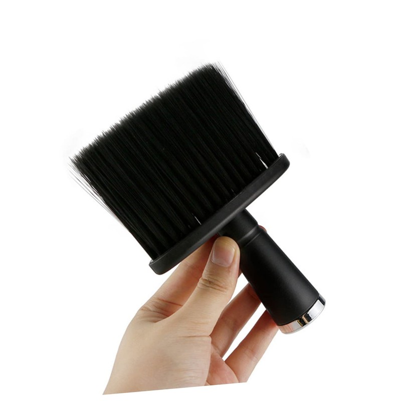 Baluue Portable Hair Cutting Brush Comfortable Grip Neck Duster for