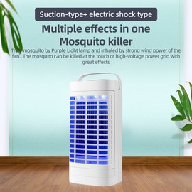 LED Bug Zapper Electronic Mosquito Killer Electric Trap Insect Fly Zapper Can Attract Gnats / Mosquitoes / Flies / Moths for Home Kitchen Backyard Patio Perfect for Indoor and Outdoor Use