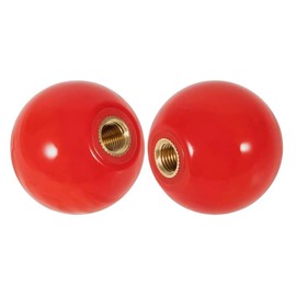 ZFZMZ Replacement Red Gear Shift Lever Ball Knob R161382 72358 50864 Fits John Deere Tractor 1020 2020 2640 2755 4430 4455 8430 (2 pcs)