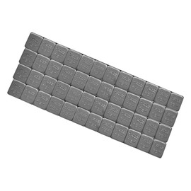 ZNDAW 48 PCS 1/4 Oz Adhesive Backed Wheel Weights, 0.25 Oz Stick on Tire Balancing Weights, Low Profile Easy to Peel Wheel Balancing Weights for Cars Trucks SUVs Motorcycles