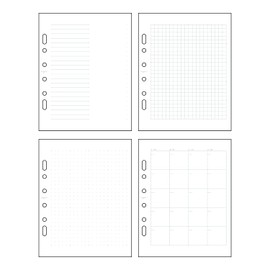 Lihit Lab ECN3371-A myfa Arrangement Paper Refills, Set of 4