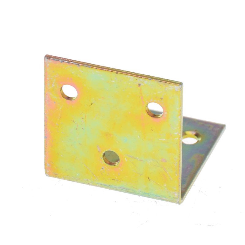 Aqbau® 10 x Angle Connectors, Perforated Plate Angle, 40 x