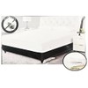Better Home Fabric Mattress Cover Zippered Waterproof and Dust Protector