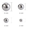 Opexscal Stainless Steel Decorative Balls, Shiny Decorative Orbs for Centerpiece
