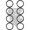 (8-Pack) A20212 O-Rings Compatible with Fluval FX4 FX5 FX6 Canister