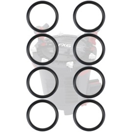 (8-Pack) A20212 O-Rings Compatible with Fluval FX4 FX5 FX6 Canister Filters, Replacement Gasket Seals for Top Cap Hose Valve Fittings, A-20212 Aquarium Filter Maintenance Parts