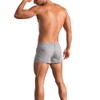 palglg Mens Bodybuilding Shorts 3 Inch Inseam Drawstring Closure Cotton,