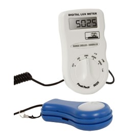 PeakTech P 5025 Digital Lux Meter with External Sensor and LCD Display 200 Lux 50,000 Lux