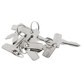 AUTOKAY 10PCS 1012505 17063-G01 Key for Club Car DS 1982-Up and 2004-Up Club Car Precedent Gas Electric Golf Carts
