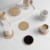 YONGHEE Absorbent Coasters Set of 6, Desert-Like Patterns Natural Sandstone