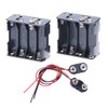 Hilitchi 2Set 8 x AA Thicken Battery Holder and T