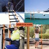 32.8 Feet Fire Escape Ladder Emergency Fire Ladder for 2-3