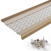Waterlock Micromesh 6 inch Gutter Guards Leaf Protection, 1 Feet