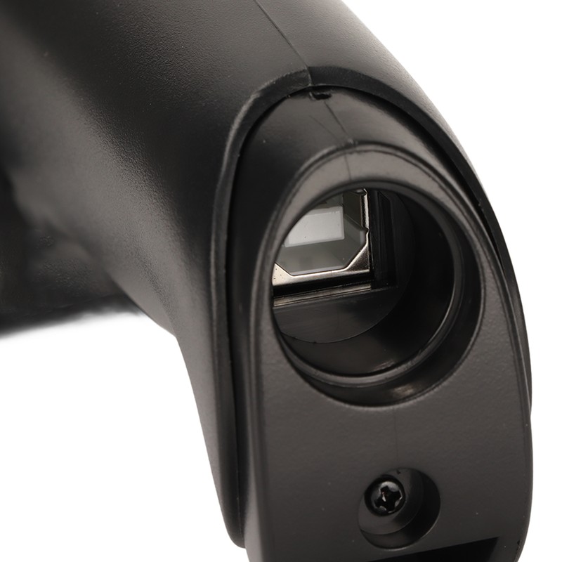 Bluetooth Barcode Scanner Compatible Bluetooth 2.4GHz Wireless Wired Black Barcode