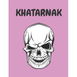 Notebook - Khatarnak - A Fun Indian Asian Hindi Gujarati Urdu Punjabi LINED Notebook/ Journal. Travel Friendly. 200 pages. 90gsm paper. A4 Notebook. Novelty Gift. Back to School