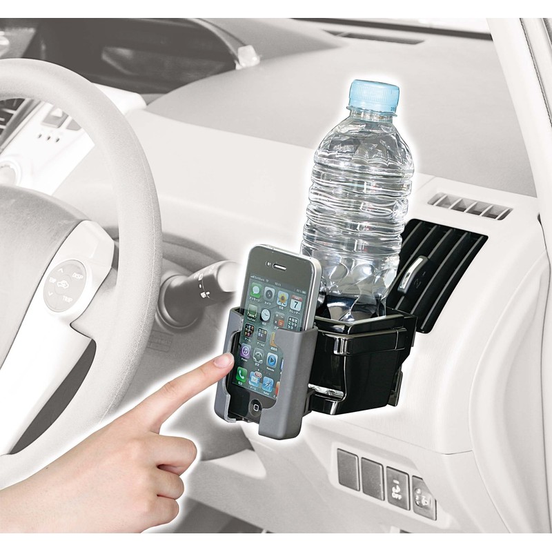 ナポレックス(Napolex) 車用 スマートフォンACホルダー Fizz-1018