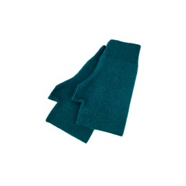 CAMILLA G49 Vera Tucci Originals Designer Luxurious Fingerless Gloves – Ladies Gloves Winter Gloves Winter Gloves For Women Designer Gloves Leather Gloves Mittens (TEAL)